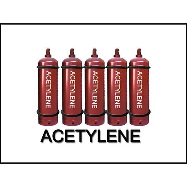 Tabung Cylinder Gas Acetylene c2h2 Asetilin 40 Liter