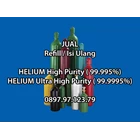 Isi Ulang Helium he UHP ( Ultra High Purity ) 1M3/ Refill Tabung Gas Helium / isi ulang helium balon 1