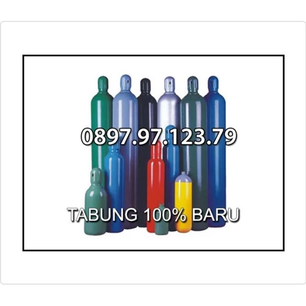 Tabung Cylinder Gas Oksigen Oxygen o2 10m3 50Liter 200 Bar HIGH PRESSURE