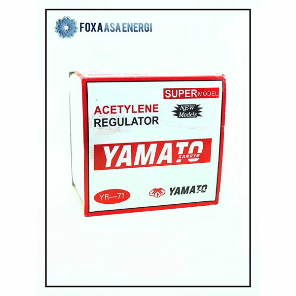 Regulator Gas Acetylene Asetilin c2h2 Welding Las - Yamato