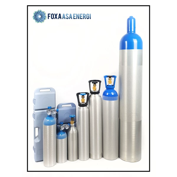 Tabung  Cylinder Oxygen Oksigen o2 Portable Medis Medical 0.25 m3 - 2Liter