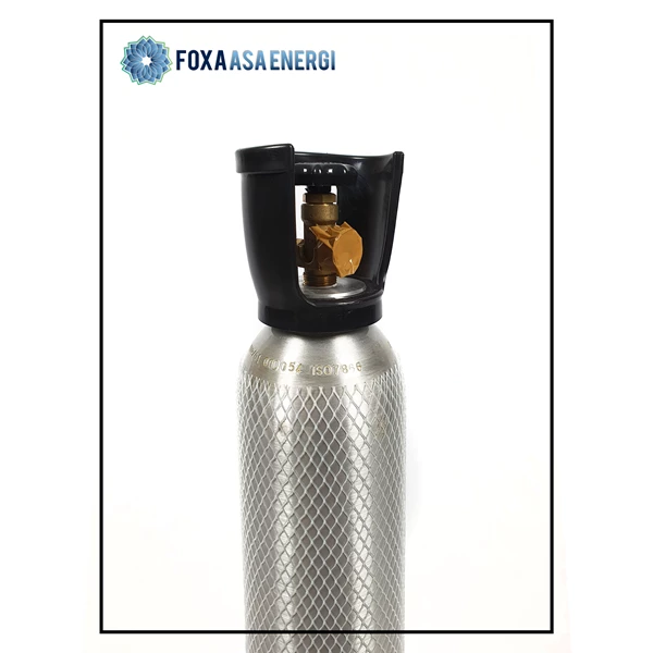 1m3 - 7 Liter Aluminum Gas Cylinder Tube - For All Types of Gas and Special Gas - Very Light