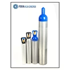Aluminum Gas Cylinder Tube 6m3 - 40 Liters - For All Types of Gases and Special Gases - Very Light 3
