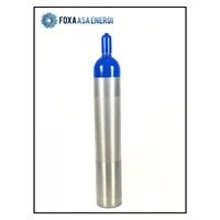 Aluminum Gas Cylinder Tube 6m3 - 40 Liters - For All Types of Gases and Special Gases - Very Light